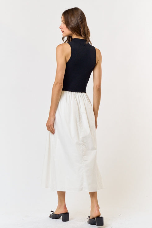POPLIN DRESS